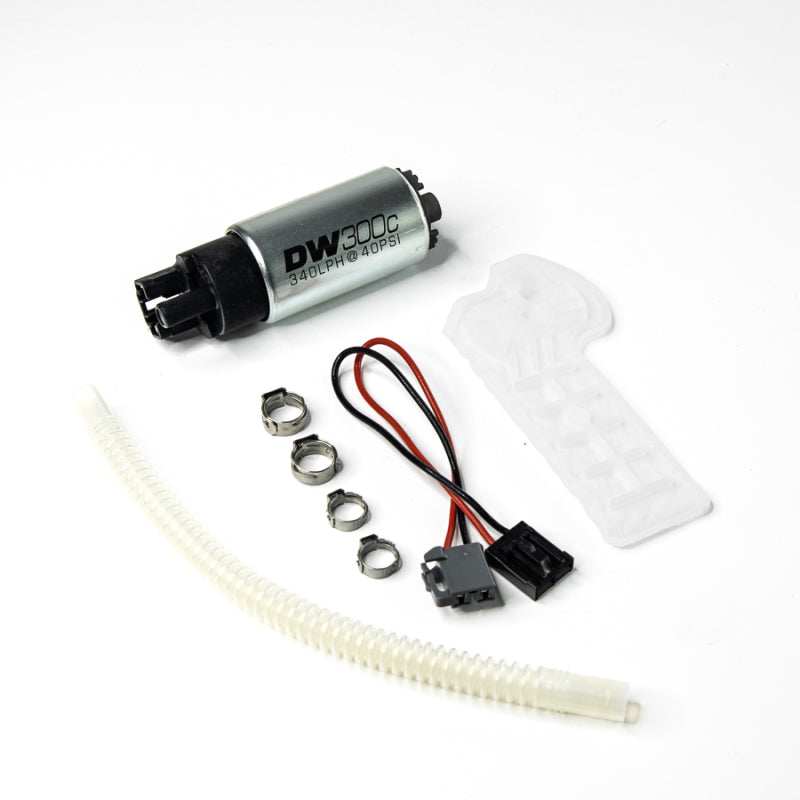 Bomba de combustível compacta DeatschWerks Hyuandi Genesis Coupe 2.0T 340lph sem clipes com kit de instalação 9-1061