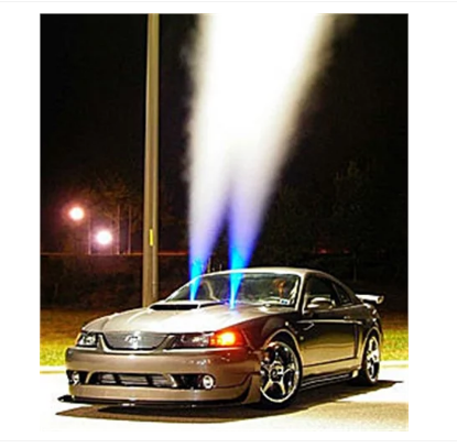 Nitrous Oxide System - NOS Ntimidator LED Purge Kit Dual Outlet (16037NOS)