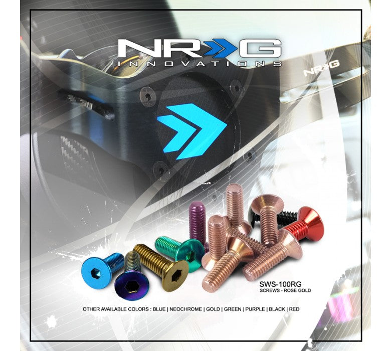 NRG - ATUALIZAÇÃO DO KIT DE PARAFUSO DO VOLANTE VERDE