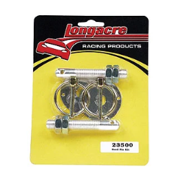 Longacre Racing - Kit de pinos de capô de alumínio 3/8" - 24 (23510)
