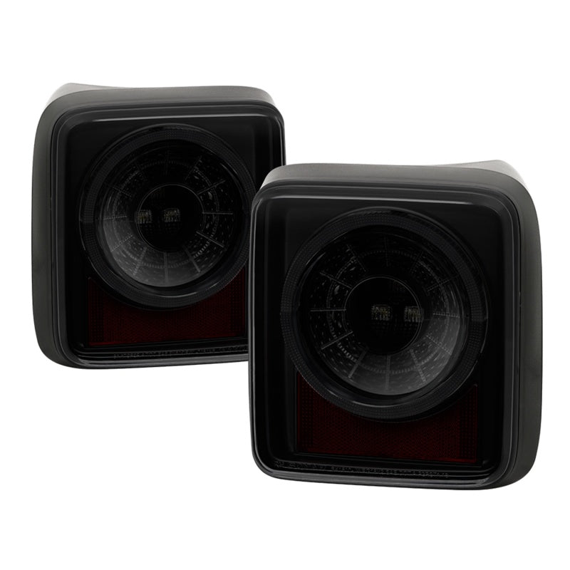 Spyder 19-20 Jeep Wrangler - Full LED Tail Lights - Seq Turn Sign - Bl ...