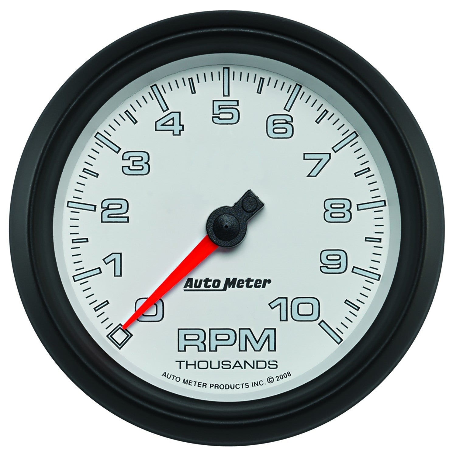 AutoMeter - 3-3/8 TACHOMETER, 0-10,000 RPM, WHITE/BLACK, PRO-CYCLE (1 –  Drift HQ