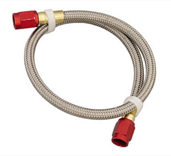 Nitrous Oxide System - NOS Stainless Steel Braided Fuel Hose -3AN | -4AN (15341NOS)
