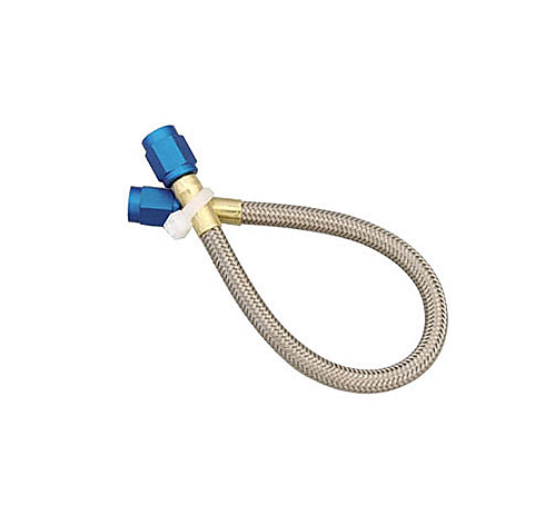 Nitrous Oxide System - NOS Stainless Steel Braided Nitrous Hose -4AN | -4AN (15220NOS)