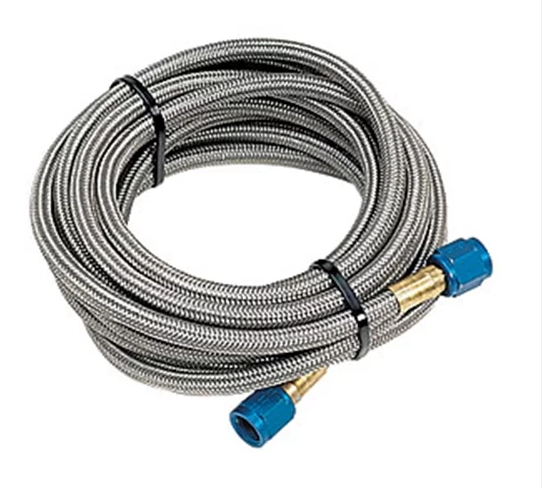Nitrous Oxide System - NOS Stainless Steel Braided Nitrous Hose -4AN | -4AN (15260NOS)