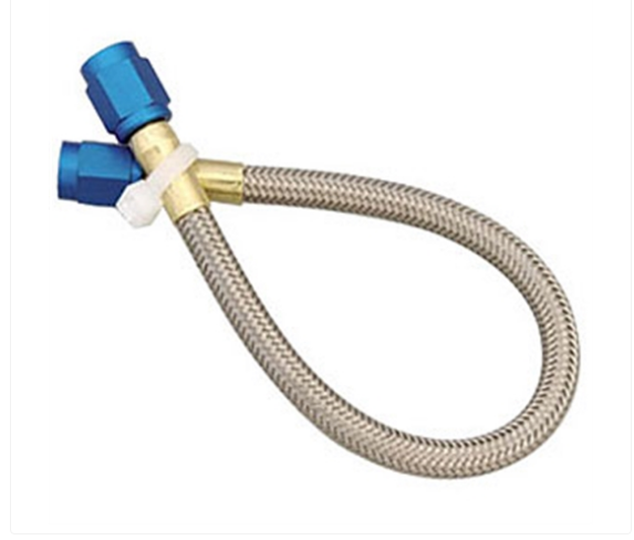 Nitrous Oxide System - NOS Stainless Steel Braided Nitrous Hose -4AN | -4AN (15210NOS)