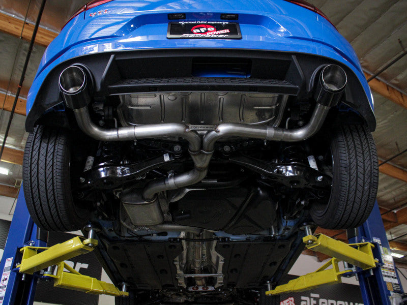 aFe MACHForce XP 3in-2.5in SS escape Cat-Back 18-19 Volkswagen GTI (MK7.5) L4-2.0L (t) - Preto