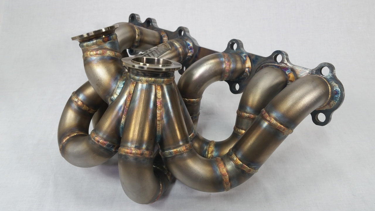 Fabricação Futura - Coletor de Escape V-band Future Fab Toyota 2JZGTE