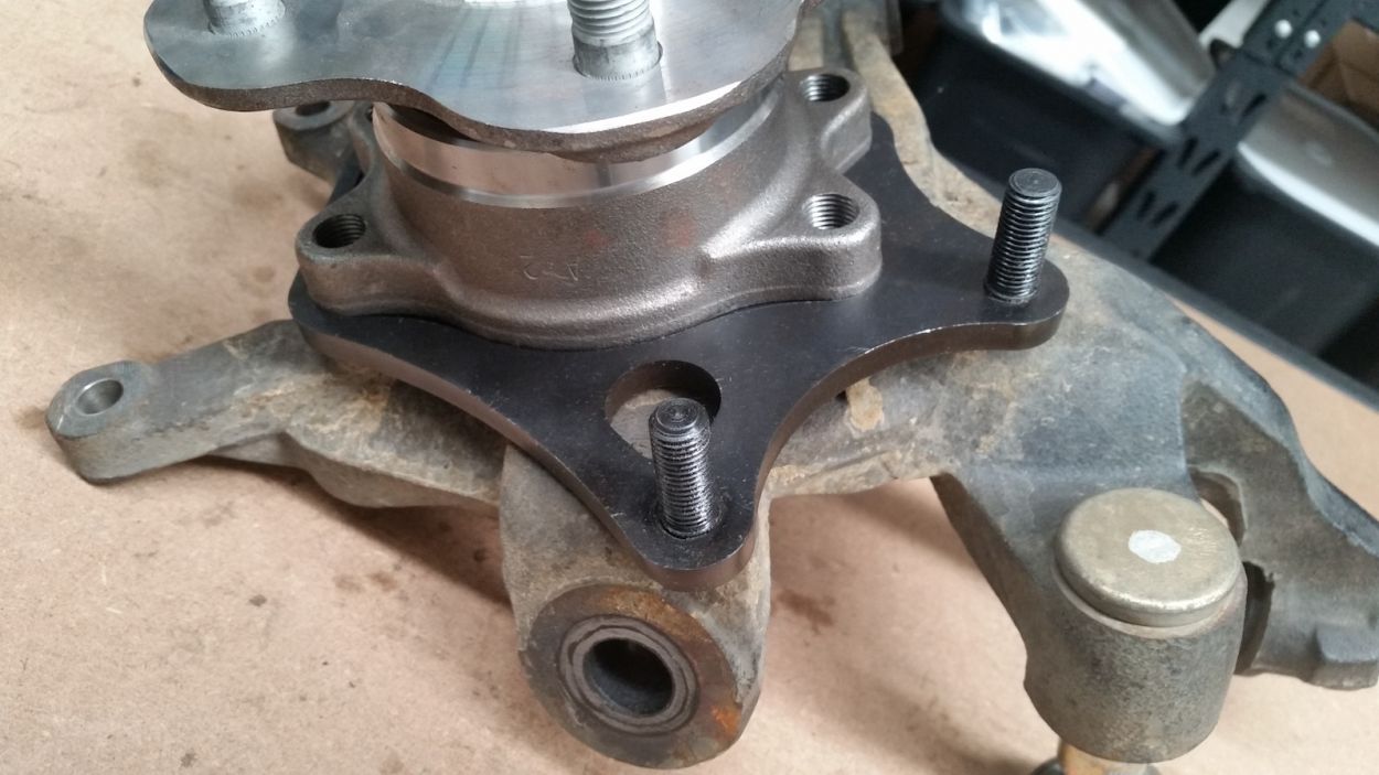GKTech - 240SX DUAL CALIPER E-BRAKE SUPORTES PARA ADEQUAR WILWOOD CALIPER (PAR) (DUAL-BRKT)