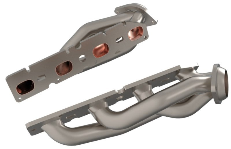aFe Twisted Steel 11-21 Jeep Grand Cherokee (WK2) 5.7L V8 Cabeceras - Titanio (revestimiento cerámico)