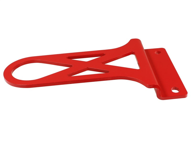 aFe Control Serie PFADT Gancho de remolque delantero Rojo 97-04 Chevrolet Corvette (C5)