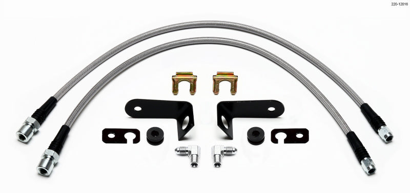 Wilwood Flexline Kit Honda CRZ 2011-up Frente