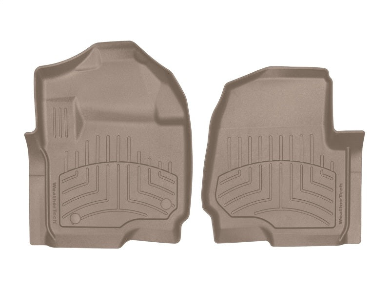 WeatherTech 17-20 Honda Civic Coupe (Incl. Si) Front FloorLiner HP - Tan