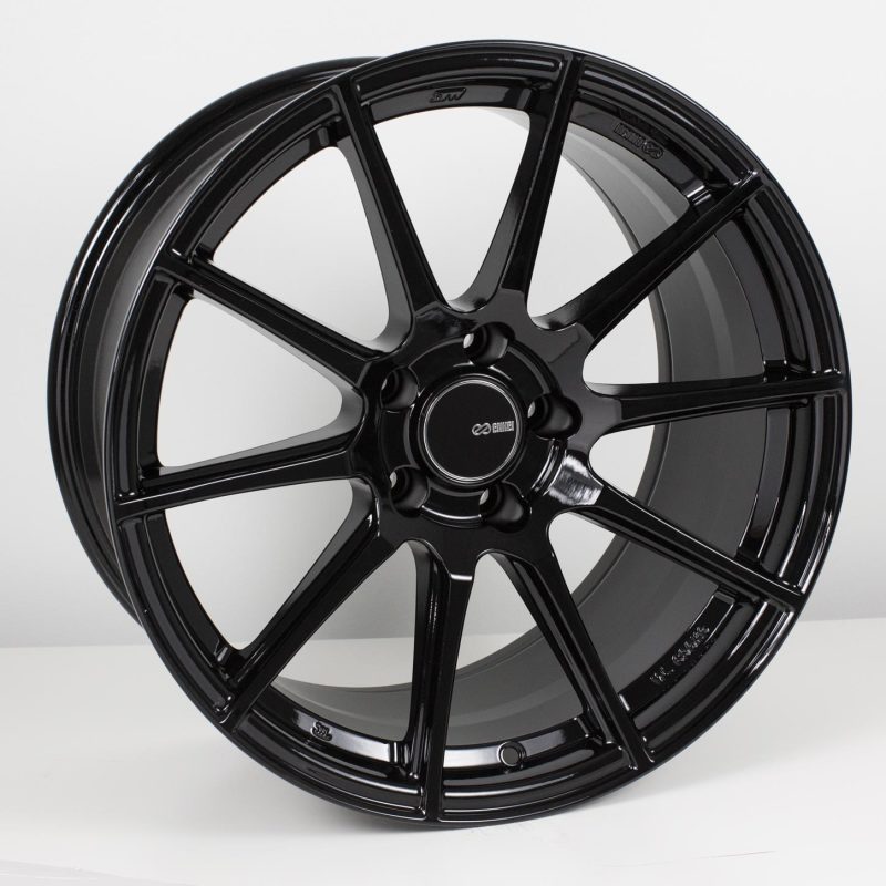 Roda Enkei TS10 17x8 5x100 45mm Offset 72,6mm Furo Preto