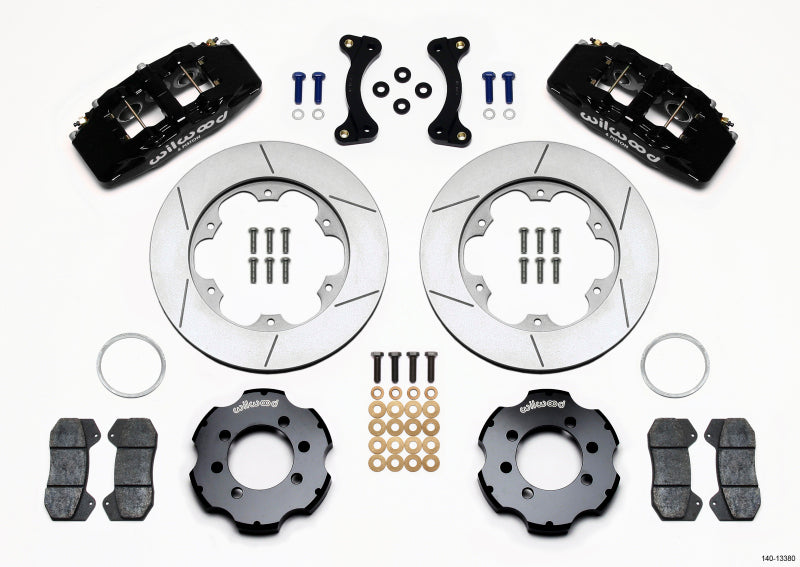 Kit de sombrero delantero Wilwood Dynapro 6 11.00in GT Rotor 95-05 Miata