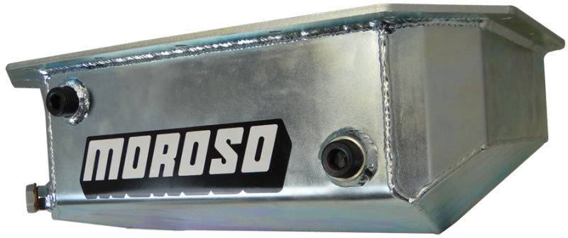 Moroso Acura/Honda K Series (muescas) Road Race Baffled Wet Sump Extra Capacity 5.5in Steel Oil Pan