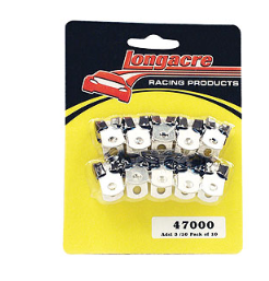 Longacre Racing - Adel Line Clamps 3/16" ID (47000)