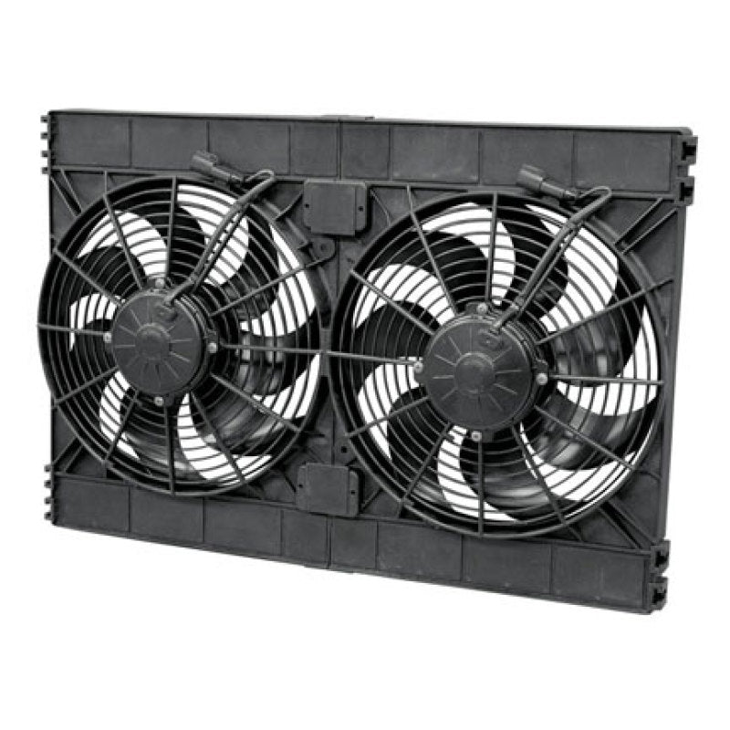 Ventilador doble de alto rendimiento SPAL 3168 CFM de 12 pulgadas (2VA50-AP70/LL+AP72)