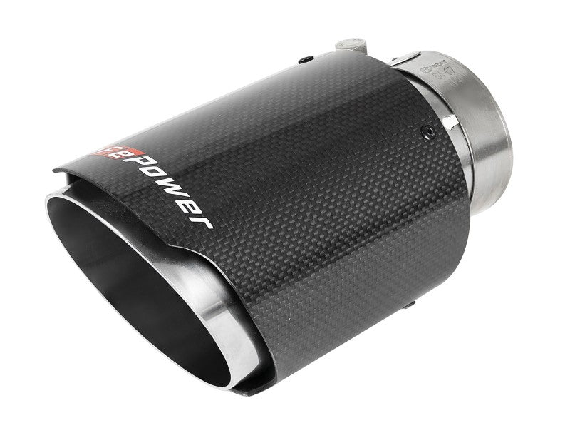 aFe 17-19 Audi A4 (L4-2.0L) MACH Force-Xp Stainless Steel Axle-Back Exhaust System - Carbon Tip