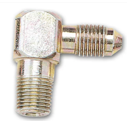 Longacre Racing - Adaptador de frenos 1/8 NPT x 3 AN (45233)