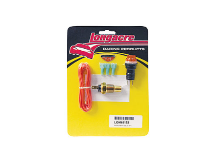 Longacre Racing - Water Temperature Warning Light Kit 230°F (40152)