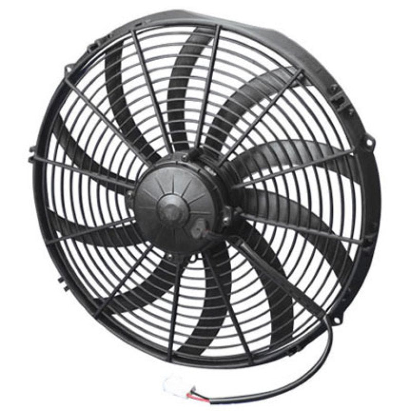 Ventilador de alto desempenho SPAL 2024 CFM 16 pol. - Puxe / Curvo (VA18-AP71/LL-59A)