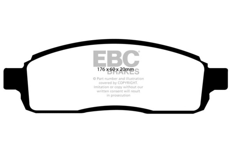EBC 11 Ford F150 3.5 Twin Turbo (2WD) 7 Lug Premium Rear Rotors