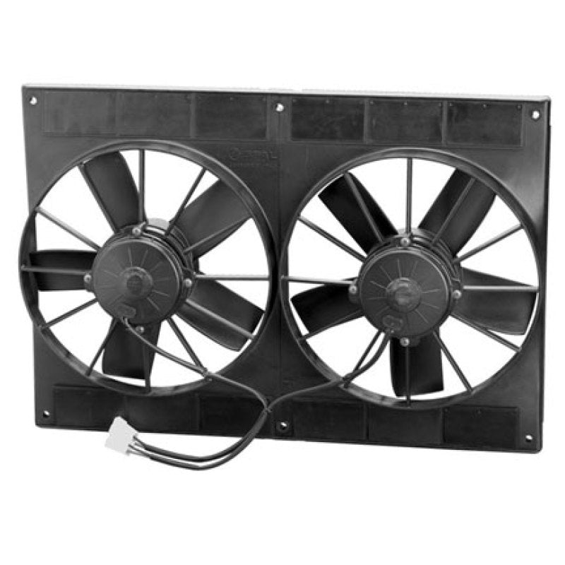 Ventilador doble de alto rendimiento SPAL 2720 CFM de 11 pulg. (2VA06-AP70/LL-37A)