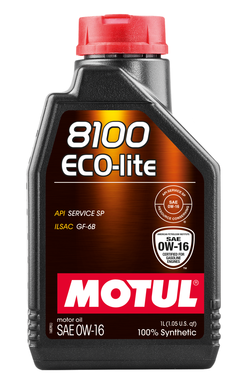Motul 1L Synthetic Engine Oil 8100 0W16 Eco-Lite – Drift HQ