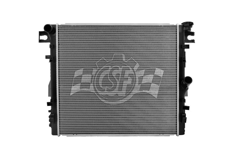 CSF 12-18 Jeep Wrangler 3.6L Radiador de plástico OEM