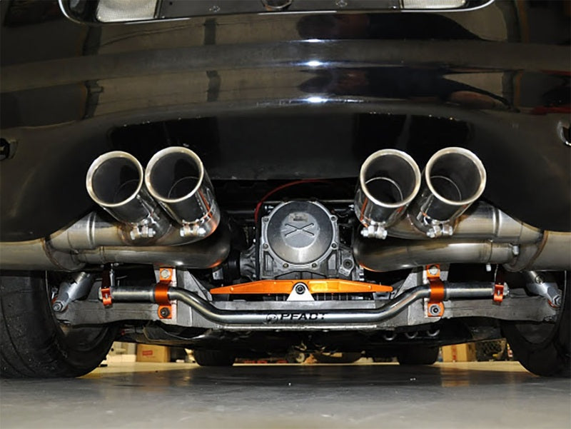 aFe Control Serie PFADT Soporte de transmisión; Chevrolet Corvette (C5) 97-04 Naranja