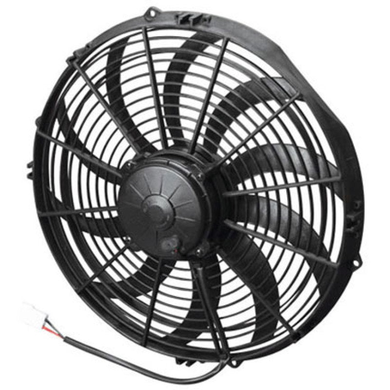 Ventilador de alto desempenho SPAL 1840 CFM 14 pol. - Empurrar / Curvo (VA08-AP71/LL-53S)