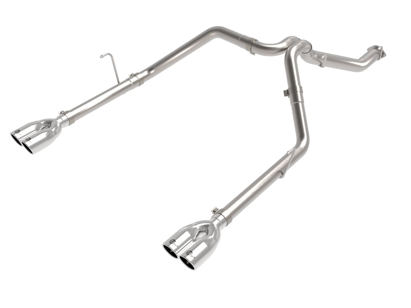 aFe Vulcan Series 3in 304SS Cat-Back 21 Jeep Gladiator V6-3.0L (td) - Ponta polida dupla