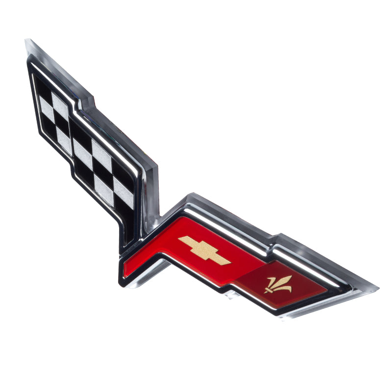 Oracle Chevrolet Corvette C6 Illuminated Emblem - Blue