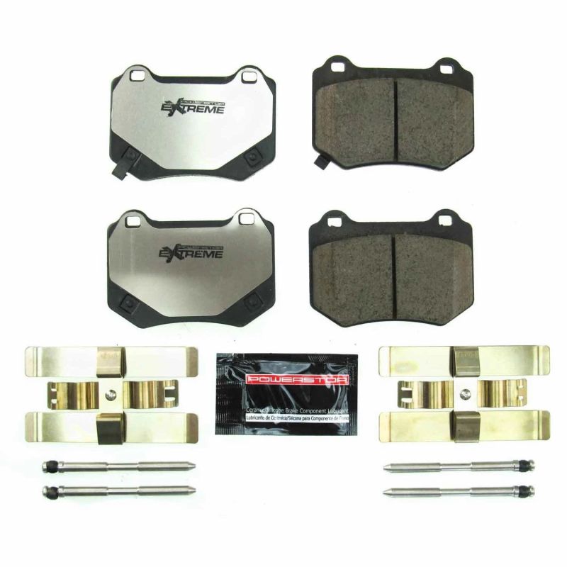 Pastillas de freno Power Stop 18-19 Subaru WRX STi traseras Z26 Extreme Street con hardware