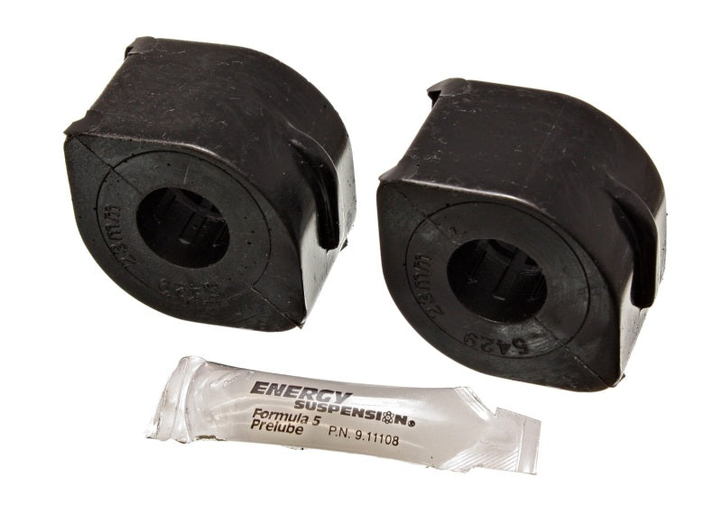 Energy Suspension 97-04 Chevy Corvette Black 23mm Juego de bujes de marco de barra estabilizadora delantera