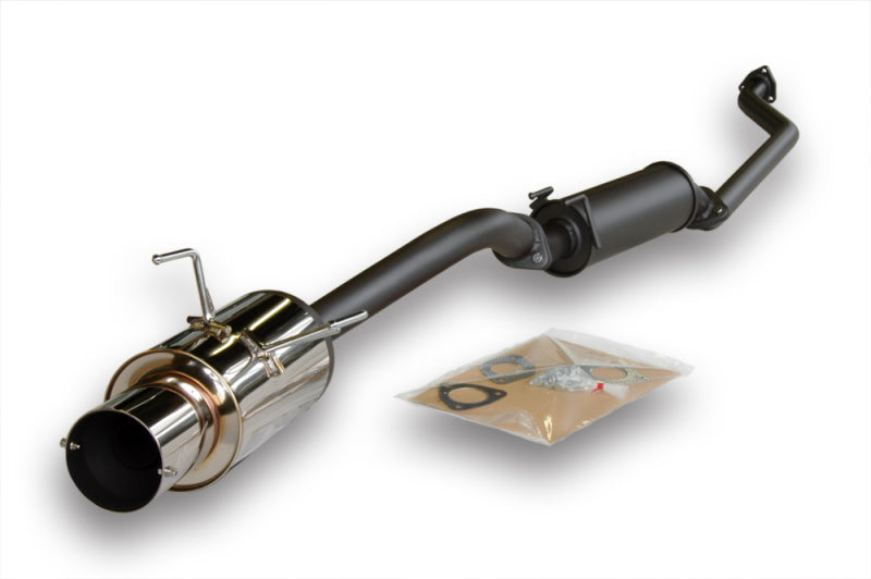 HKS 02-03 Acura RSX Base (no S) Escape de alta potencia con silenciador