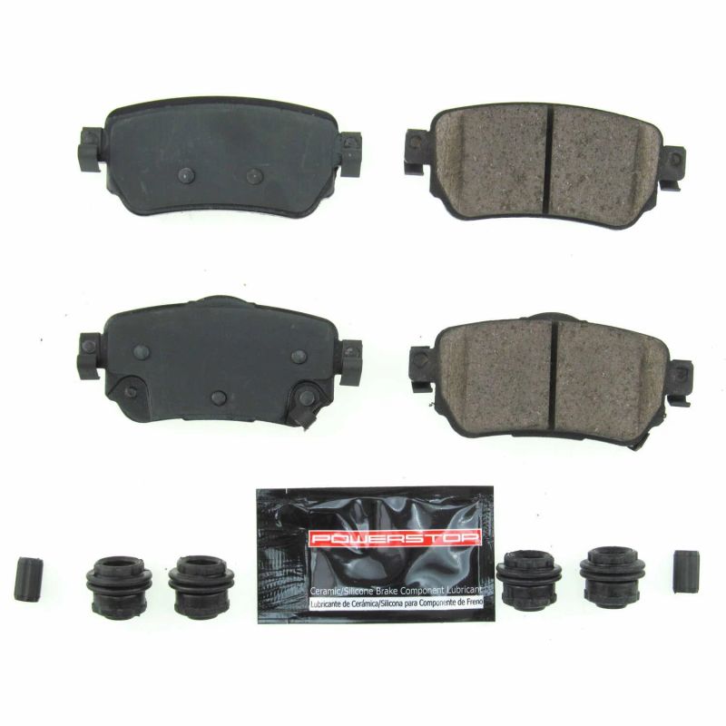 Power Stop 18-19 Nissan Leaf Trasero Z23 Evolution Sport Pastillas de Freno con Hardware