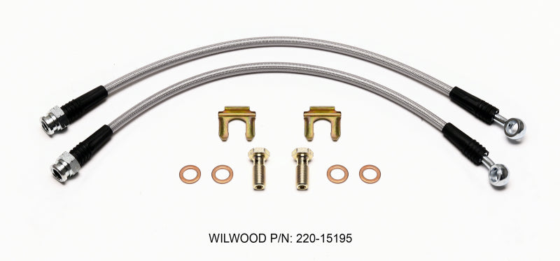Wilwood Flexline Kit traseiro C6 Corvette (não-Z06)