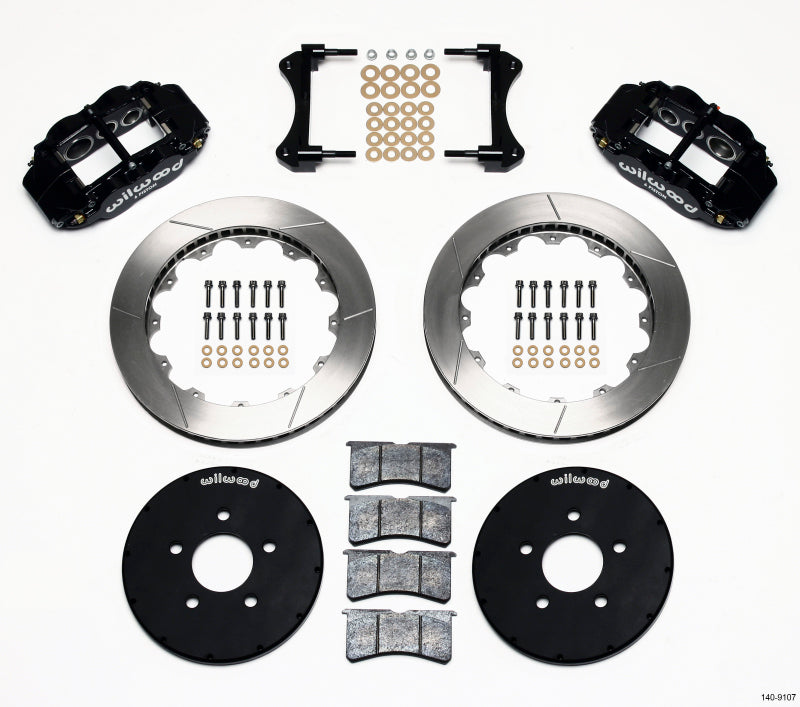 Wilwood Narrow Superlite 6R Kit de sombrero delantero 12.88in 1994-2004 Mustang