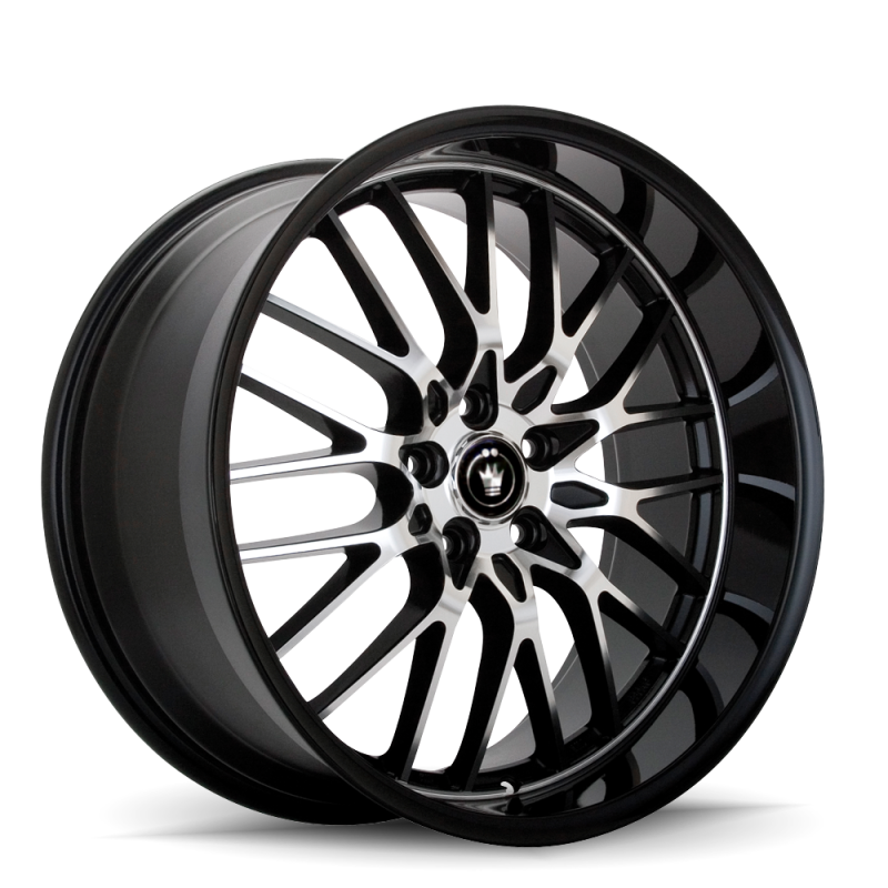 Konig Lace 17x7 10x110/115 ET40 Negro/Maquina Radios