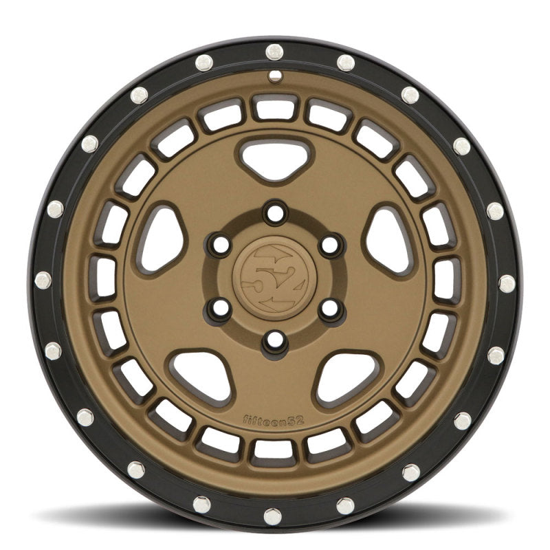 1552 Turbomac HD 17x8.5 6x139.7 0mm ET 106.2mm Rueda de bronce con bloque de orificio central