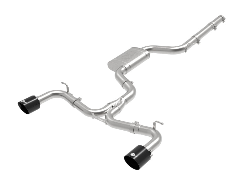 aFe MACHForce XP 3in-2.5in SS escape Cat-Back 18-19 Volkswagen GTI (MK7.5) L4-2.0L (t) - Preto