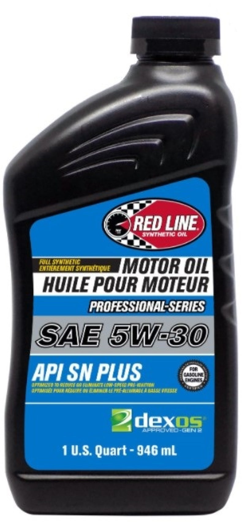 Aceite de motor Red Line Pro-Series DEX1G2 SN+ 5W30 - Cuarto de galón