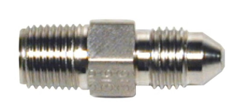 Conexão de entrada Wilwood - 1/8-27 NPT a -3 (reta)