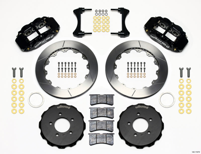 Kit de chapéu frontal Wilwood Narrow Superlite 6R 12,88 em 2006-Up Civic / CRZ