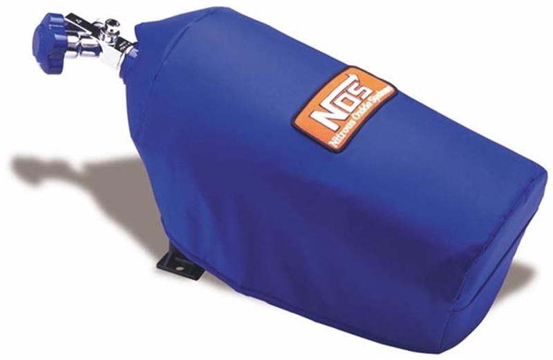 Nitrous Oxide System - NOS Bottle Blanket for 10 lb. Bottle in Blue Nylon (14165NOS)