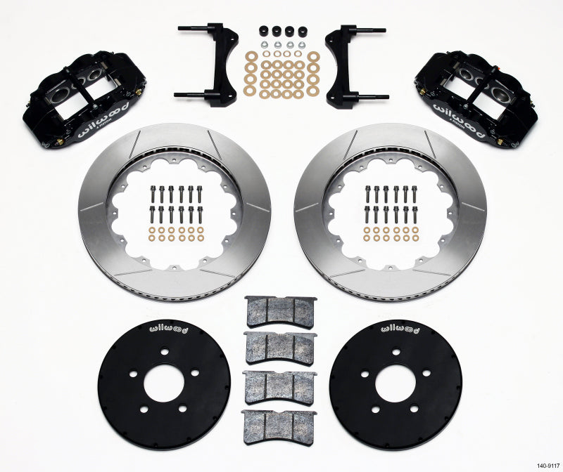 Wilwood Narrow Superlite 6R Front Hat Kit 14.00 em 1994-2004 Mustang