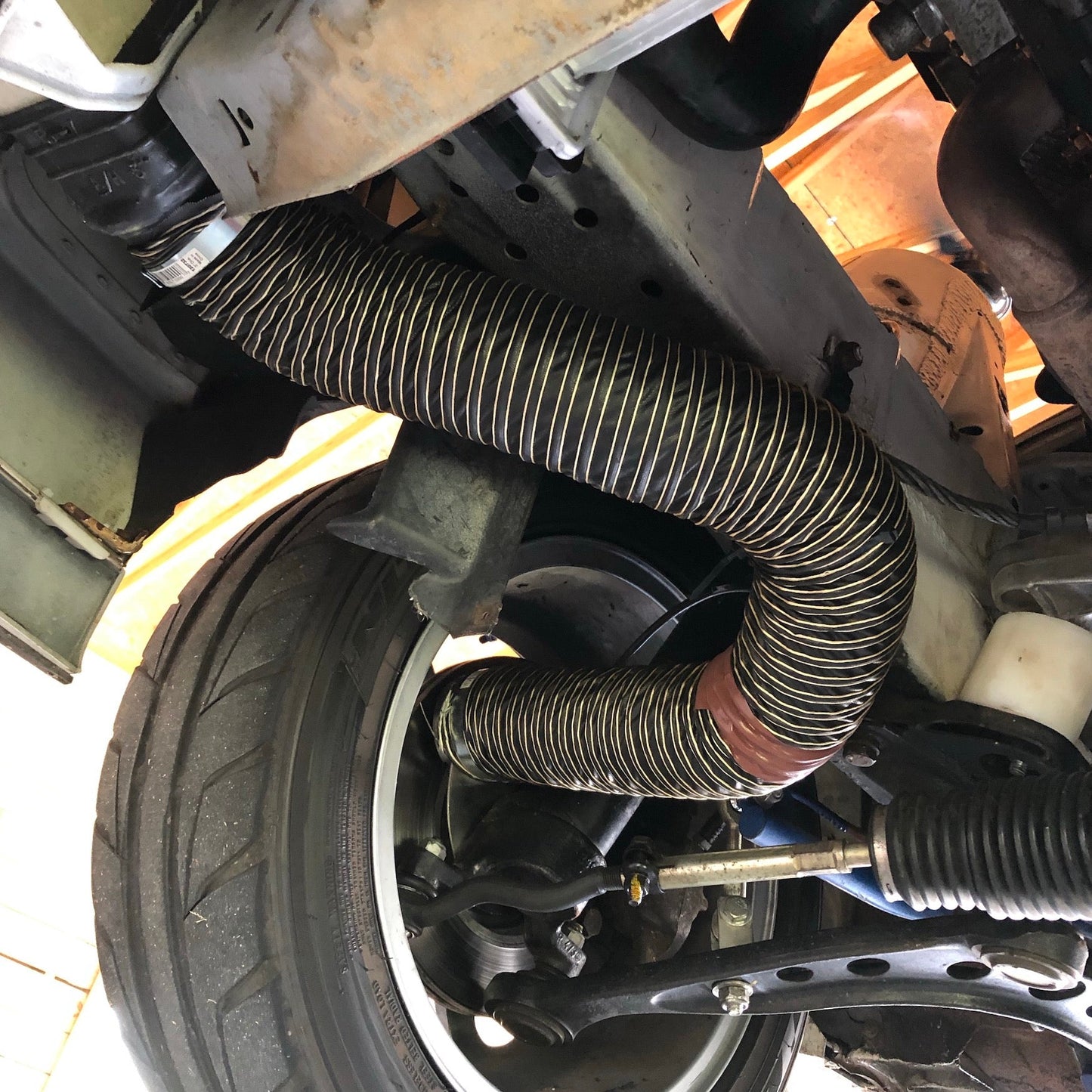 Race German - 3" Brake Ducting