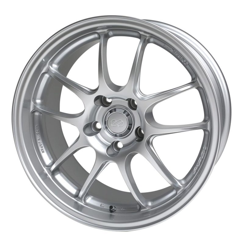 Roda prata Enkei PF01 18x8 5x112 45mm offset
